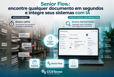 Senior Flow: encontre qualquer documento em segundos e integre seus sistemas com IA