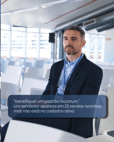 Como um vendedor desligado continuou faturando por meses