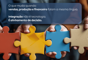 Quando vendas, produção e financeiro falam a mesma língua: o caminho para a previsibilidade empresarial