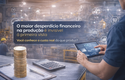 O maior desperdício financeiro na produção raramente está no que é visível