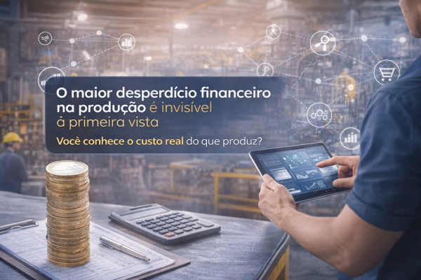 O maior desperdício financeiro na produção raramente está no que é visível