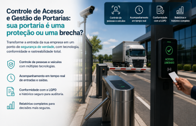 Controle de Acesso e Gestão de Portarias: sua portaria é uma proteção ou uma brecha?