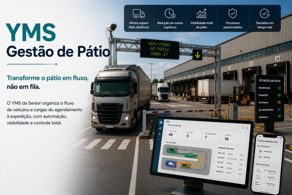 YMS: transforme seu pátio em fluxo e pare de perder dinheiro com caminhão parado YMS: transforme seu pátio em fluxo e pare de perder dinheiro com caminhão parado