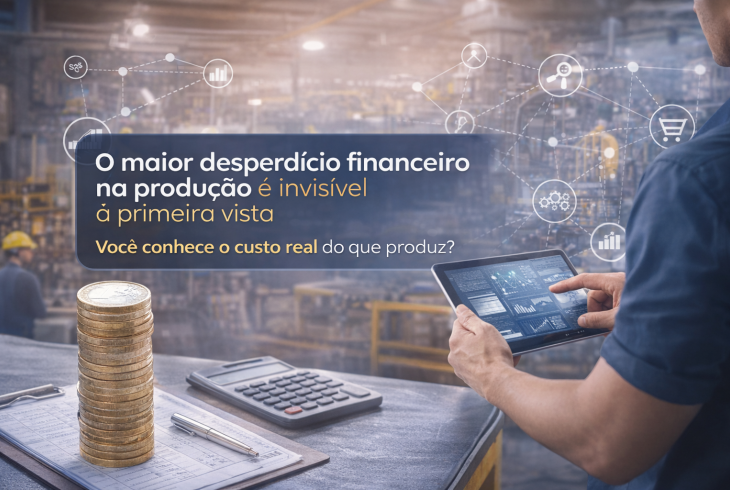 O maior desperdício financeiro na produção raramente está no que é visível